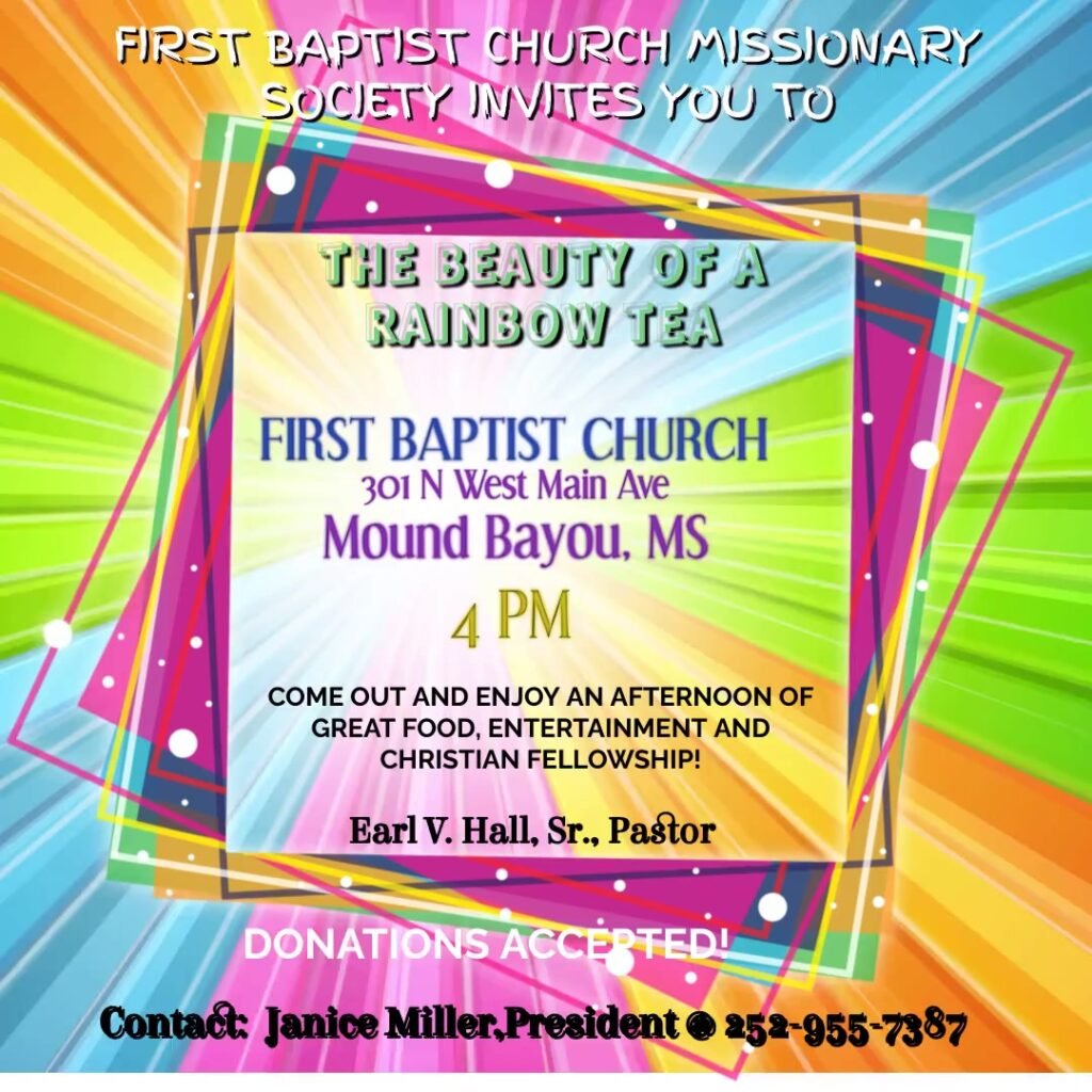“The Beauty of a Rainbow” tea to be held