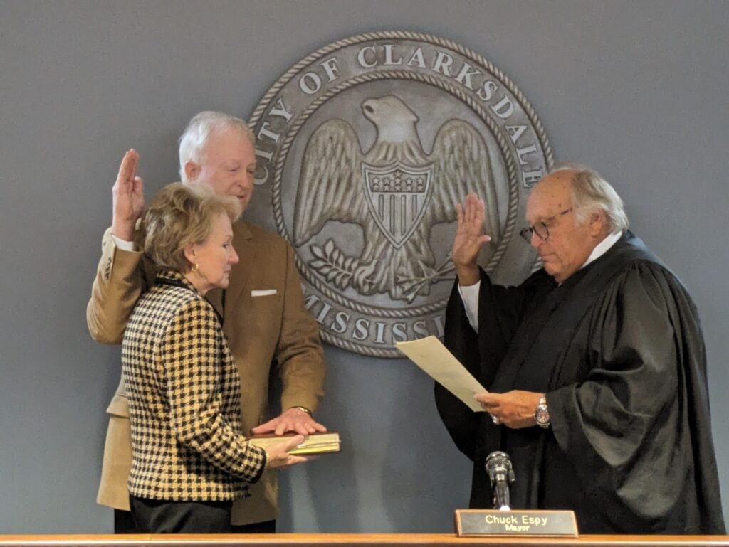 Harris sworn in as Clarksdale Ward 2 Commissioner