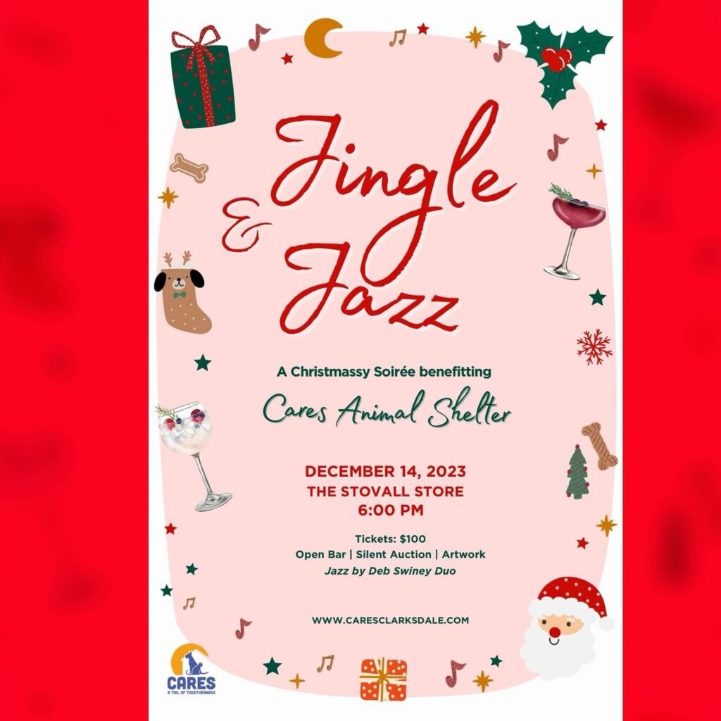 INGLE & JAZZ: A Festive Fundraiser for a Pawsome Cause”
