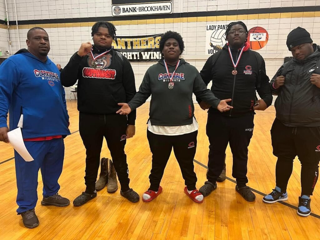 Clarksdale High School Student-Athletes Excel at Region 2 5A Powerlifting Meet