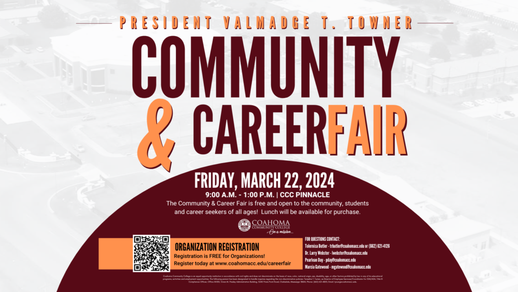 Save the Date: Annual President Valmadge T. Towner Community & Career Fair on March 22nd