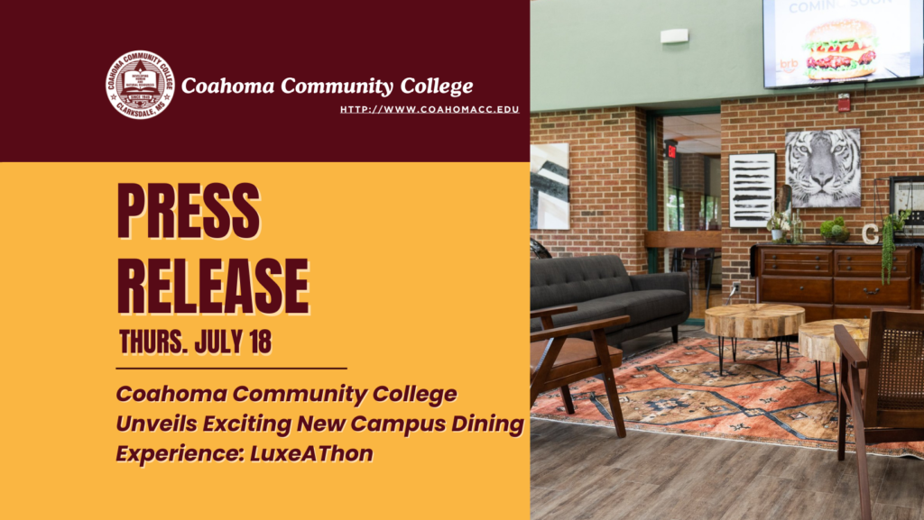 Coahoma Community College Unveils Exciting New Campus Dining Experience: LuxeAThon