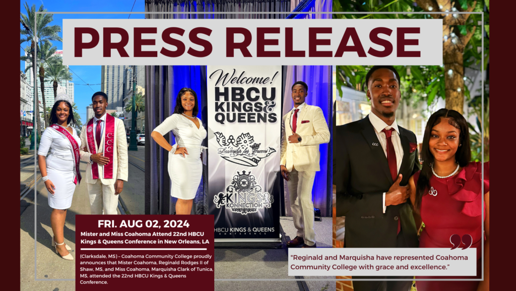 Mister and Miss Coahoma Attend 22nd HBCU Kings & Queens Conference in New Orleans, LA