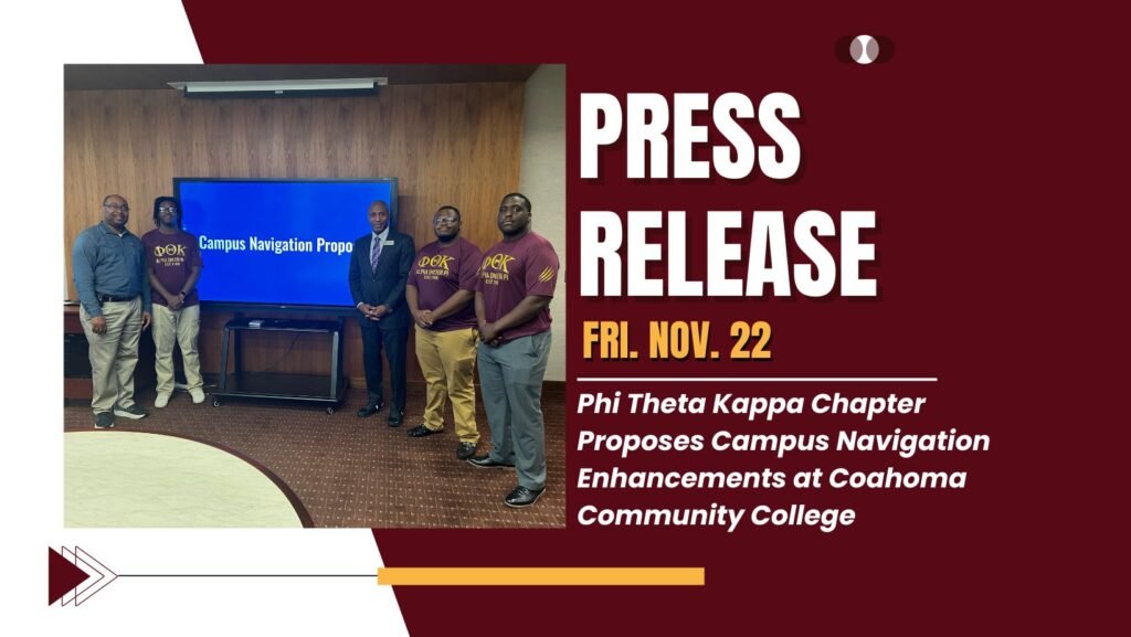 Phi Theta Kappa Chapter Proposes Campus Navigation Enhancements at Coahoma Community College