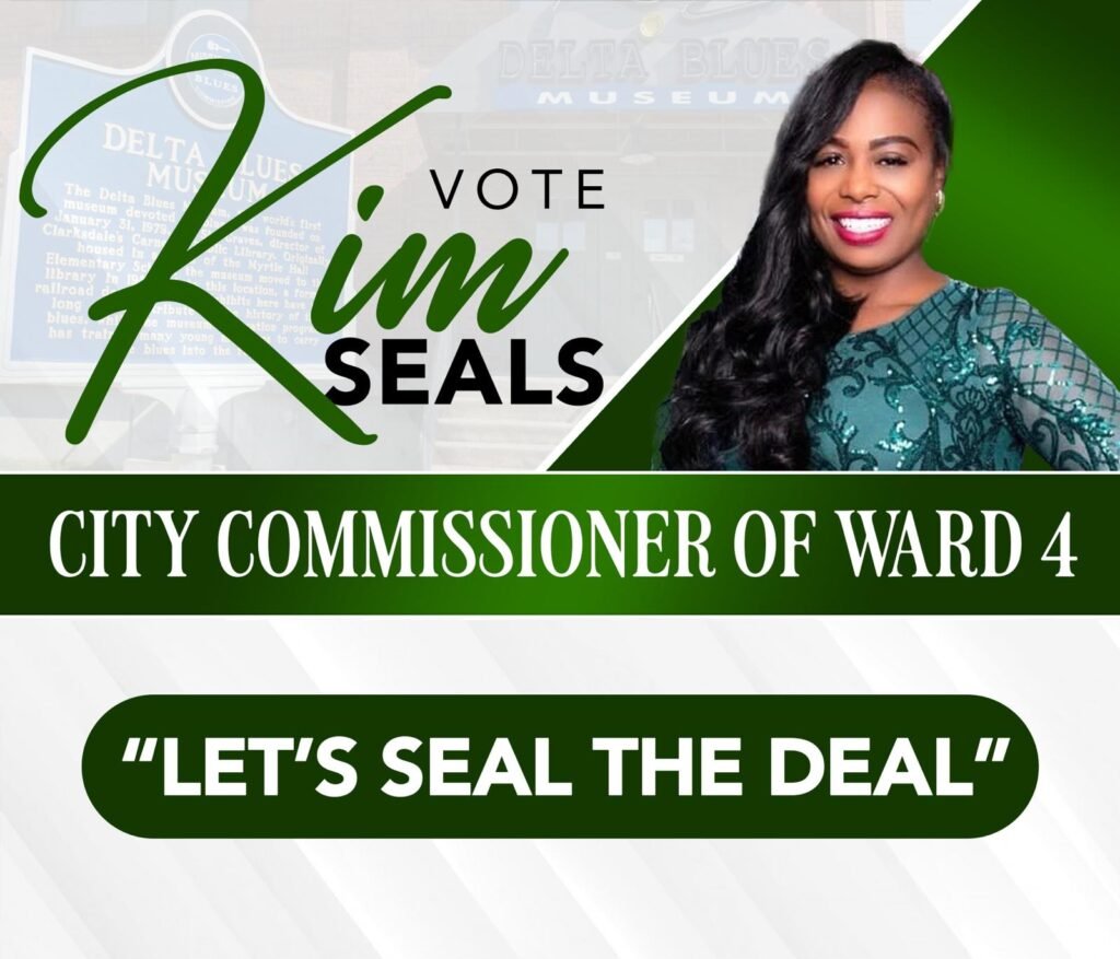 Clarksdale’s longest-serving elected official, Ed Seals, announces his decision not to seek re-election, aiming to pass the leadership torch to his daughter, Kim Seals
