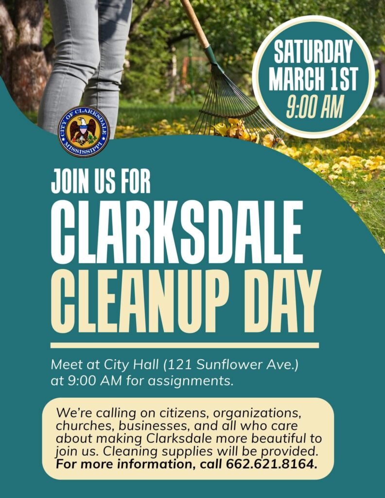 Clarksdale Cleanup Day: A Community Effort to Beautify the City