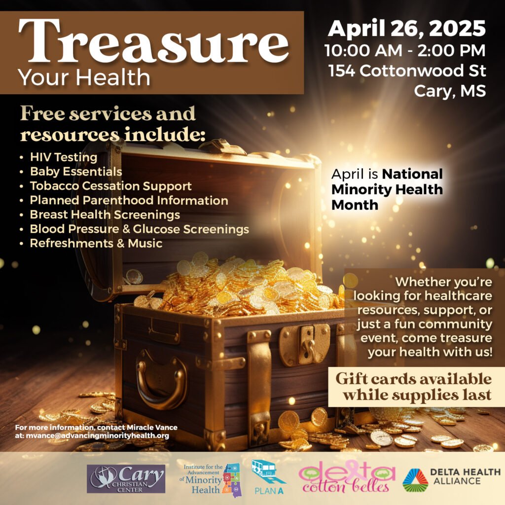Treasure Your Health Wellness Fair held in Cary, MS