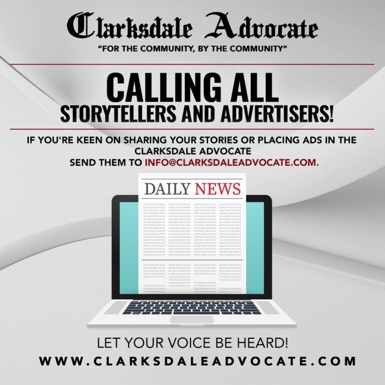 Your Story, Your Voice: Clarksdale Advocate News Invites the Community to Share and Shine
