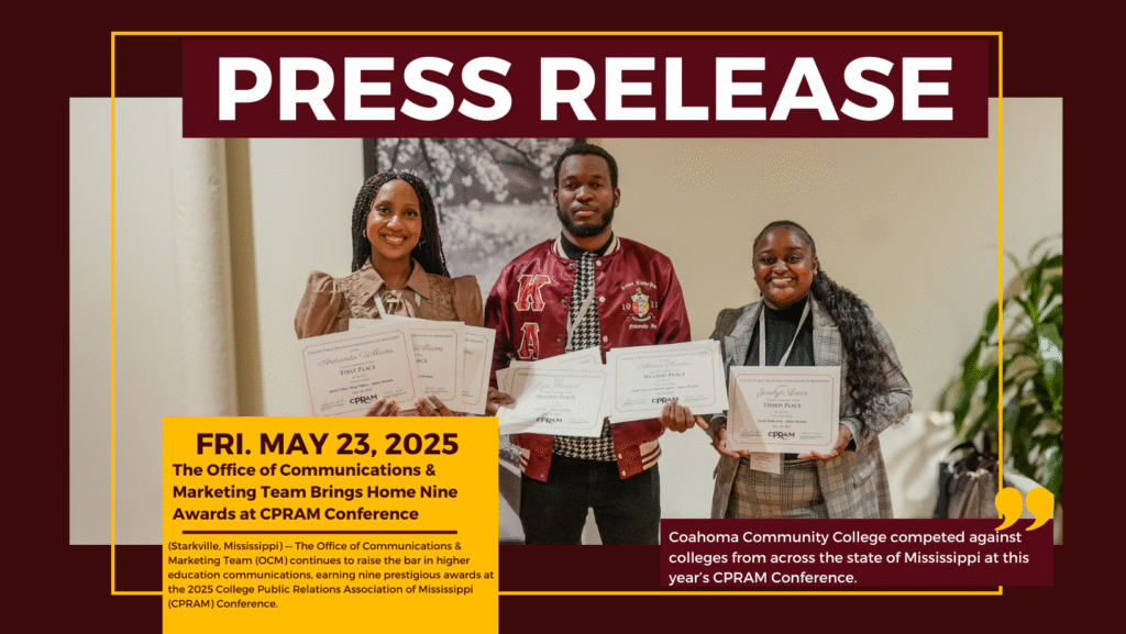 The Office of Communications & Marketing Team Brings Home Nine Awards at CPRAM Conference