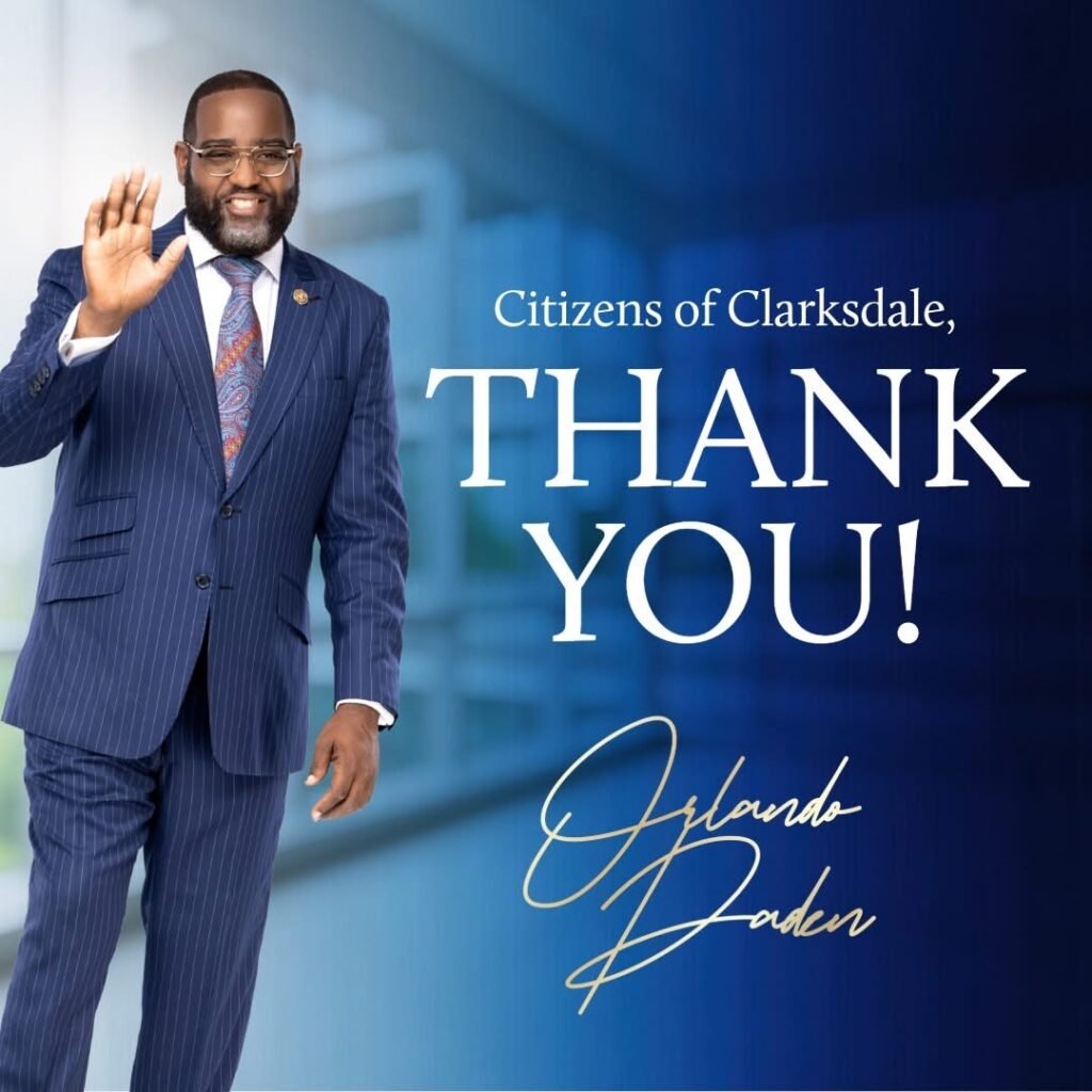 Orlando Paden Elected Mayor of Clarksdale, Mississippi: “Your Partner in Progress”