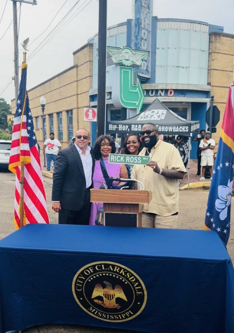 Clarksdale Renames Street to “Rick Ross Way” in Honor of Grammy-Nominated Icon