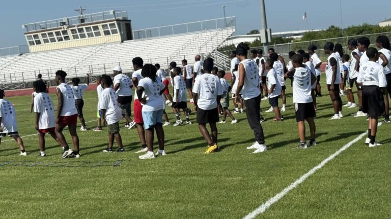 Over 400 Youth Attend 4th Annual Jenkins & Gray Football Camp in Clarksdale