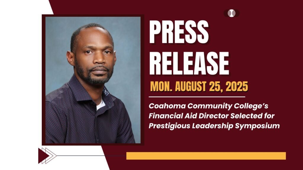 Coahoma Community College’s Financial Aid Director Selected for Prestigious Leadership Symposium