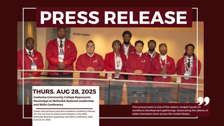 Coahoma Community College Represents Mississippi at SkillsUSA National Leadership and Skills Conference