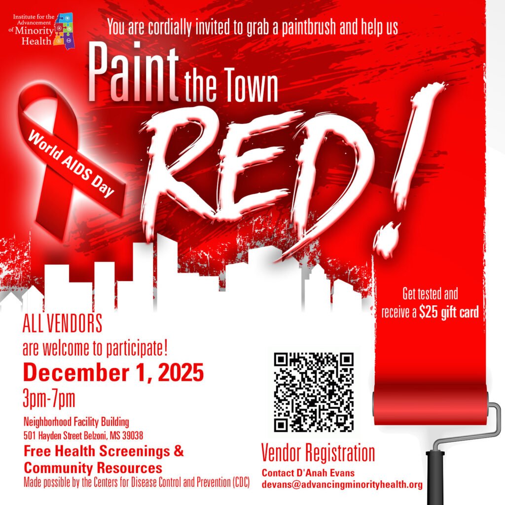 Belzoni will Paint the Town RED for World AIDS Day