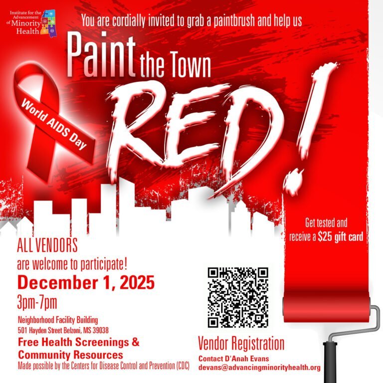 Belzoni will Paint the Town RED for World AIDS Day