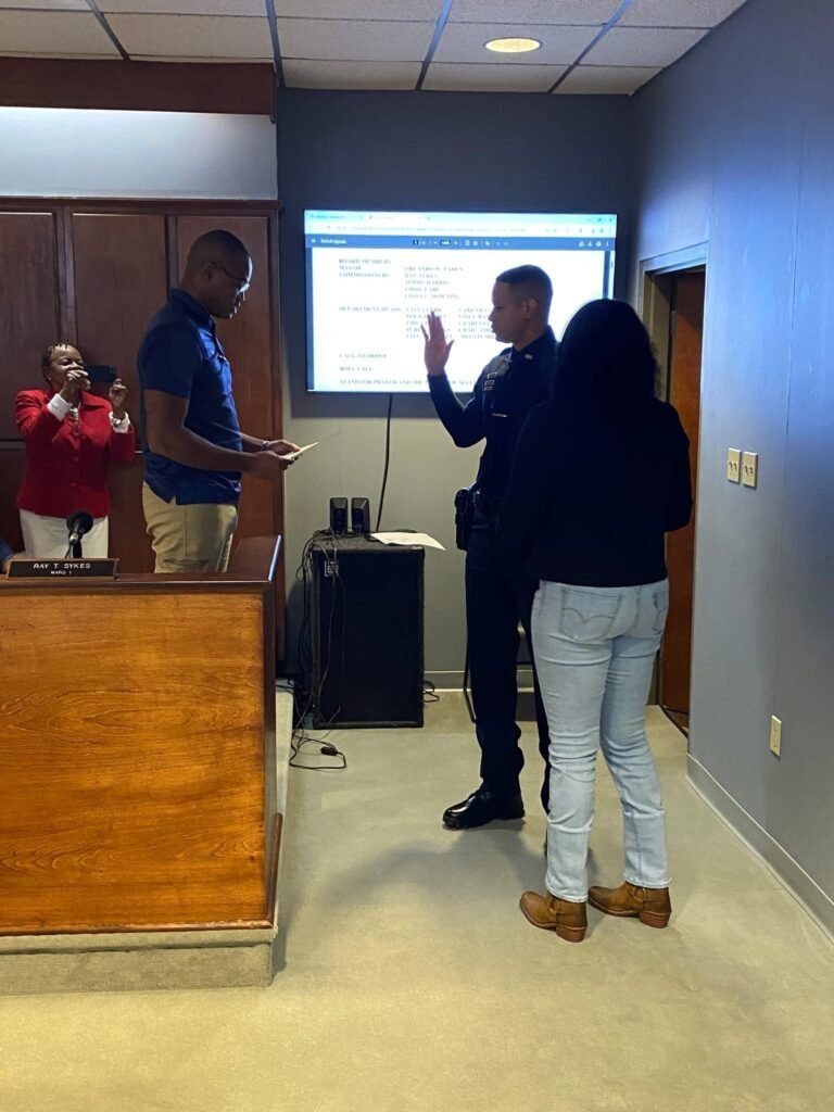 City of Clarksdale Swears In New Assistant Police Chief