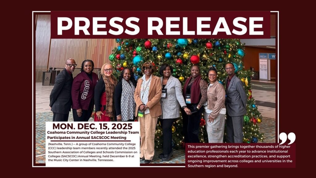 Coahoma Community College Leadership Team Participates in Annual SACSCOC Meeting