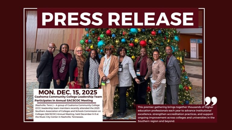 Coahoma Community College Leadership Team Participates in Annual SACSCOC Meeting