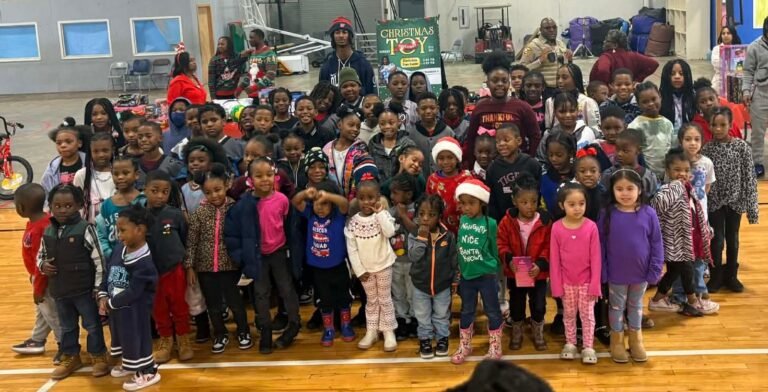 Clarksdale Native Patrick Broomfield Jr. Brings Holiday Joy to Hundreds Through Christmas Toy Giveaway