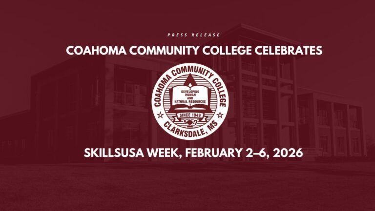 Coahoma Community College Celebrates SkillsUSA Week, February 2–6, 2026