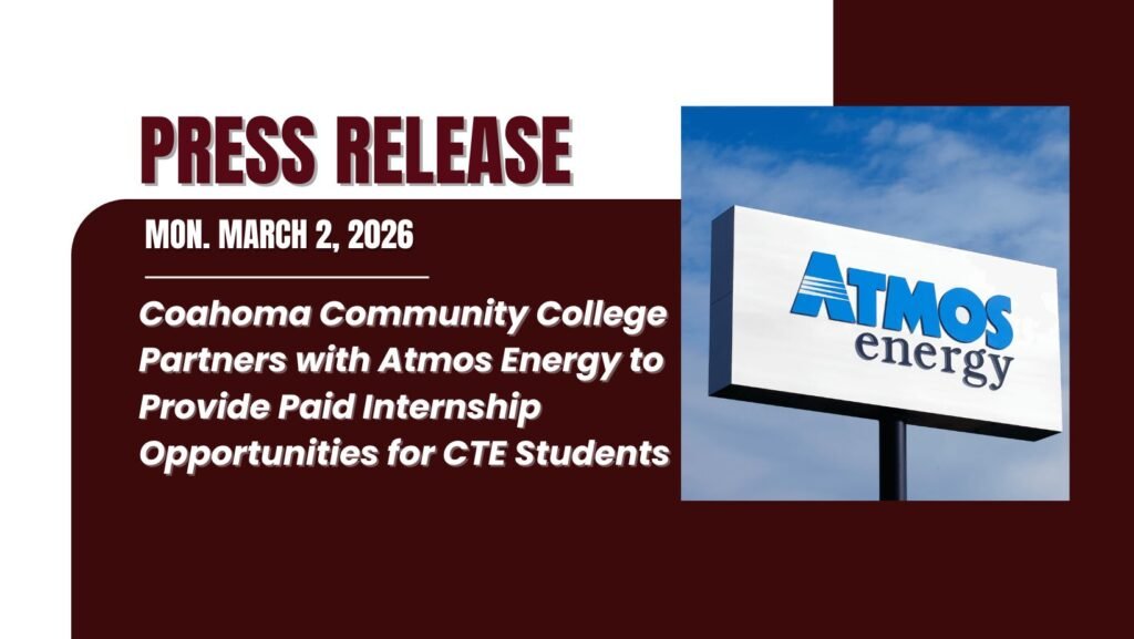 Coahoma Community College Partners with Atmos Energy to Provide Paid Internship Opportunities for CTE Students