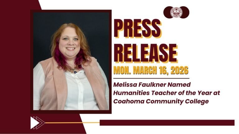 Melissa Faulkner Named Humanities Teacher of the Year at Coahoma Community College