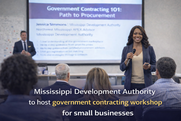 Local Businesses Invited to Unlock Government Contracting Opportunities at Clarksdale Workshop
