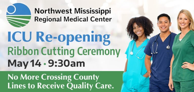 Northwest Mississippi Regional Medical Center Celebrates Reopening of ICU in Clarksdale