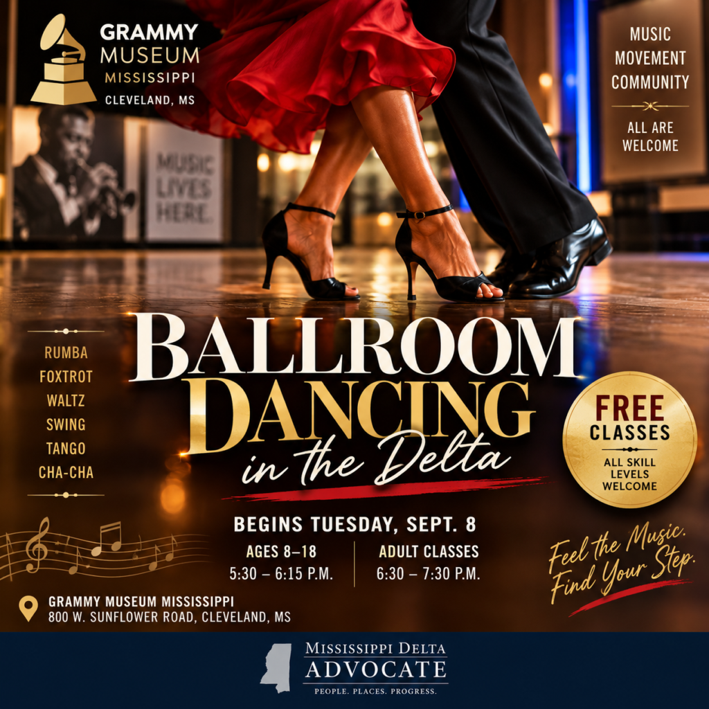 Free Ballroom Dancing Series Begins Tuesday at GRAMMY Museum Mississippi