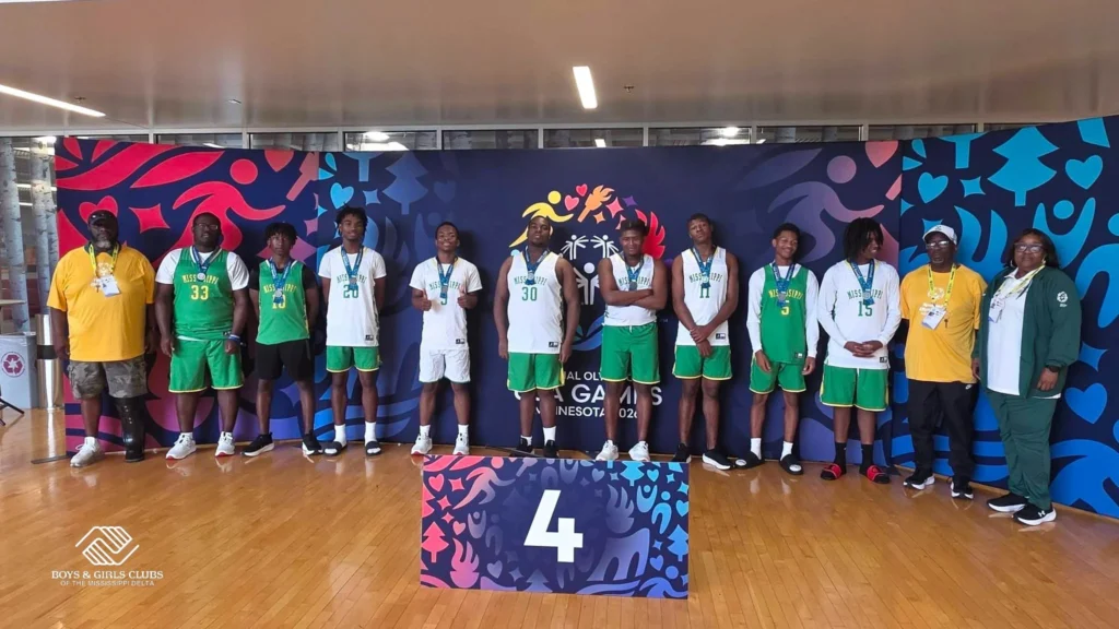 Delta-Based Unified Basketball Team Earns Silver at USA Games