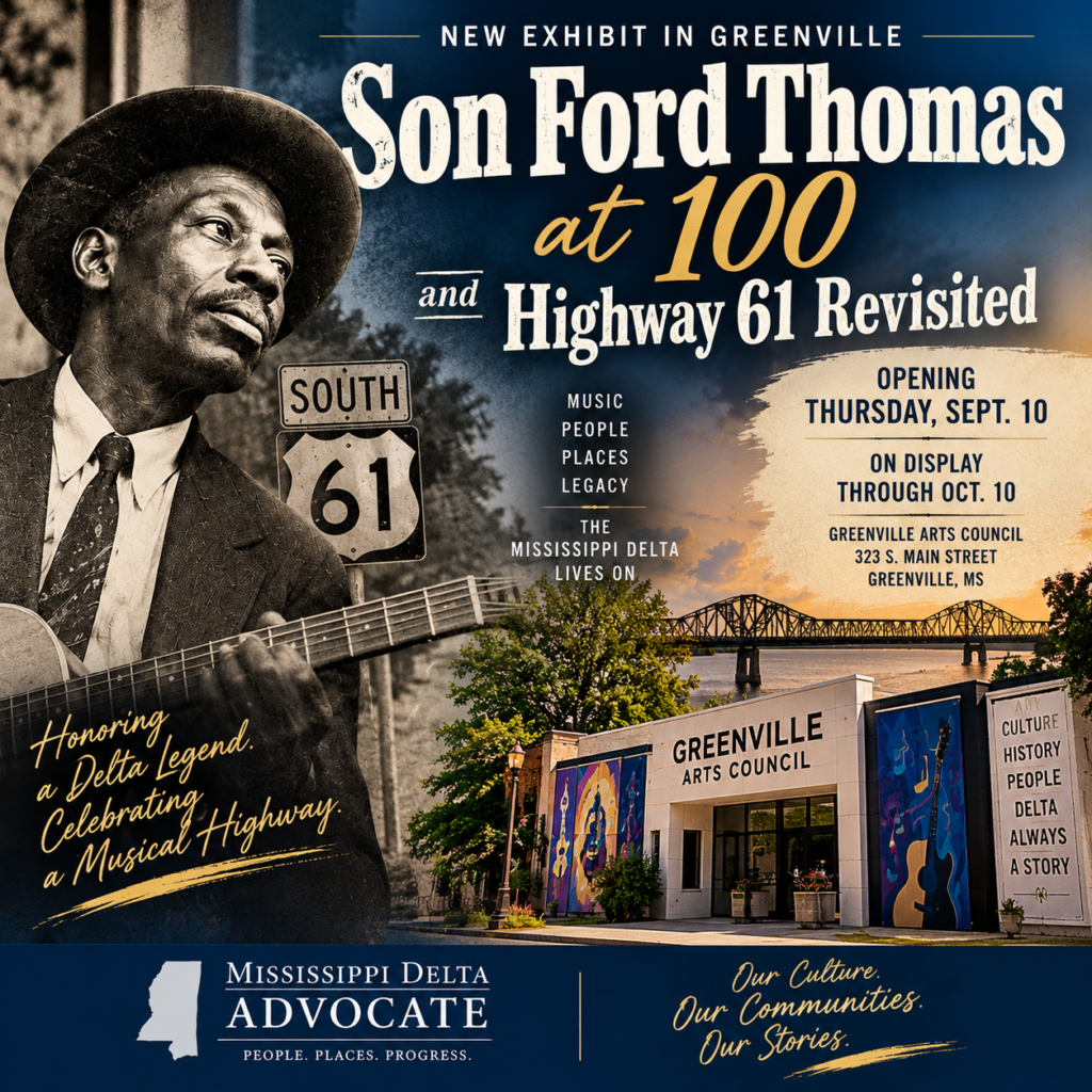 Greenville Arts Council Prepares New Exhibit Honoring Delta Bluesman Son Thomas