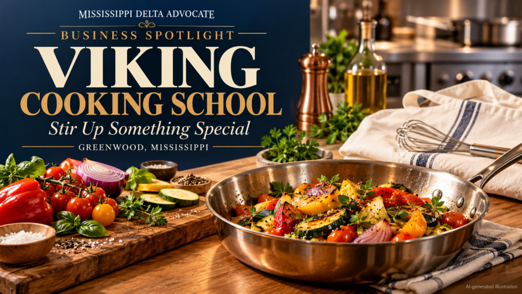 Business Spotlight: Viking Cooking School Brings Food, Fun and Fresh Skills to Downtown Greenwood