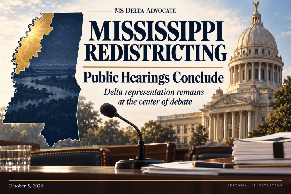 Mississippi Concludes Public Hearings Ahead of Possible Redistricting