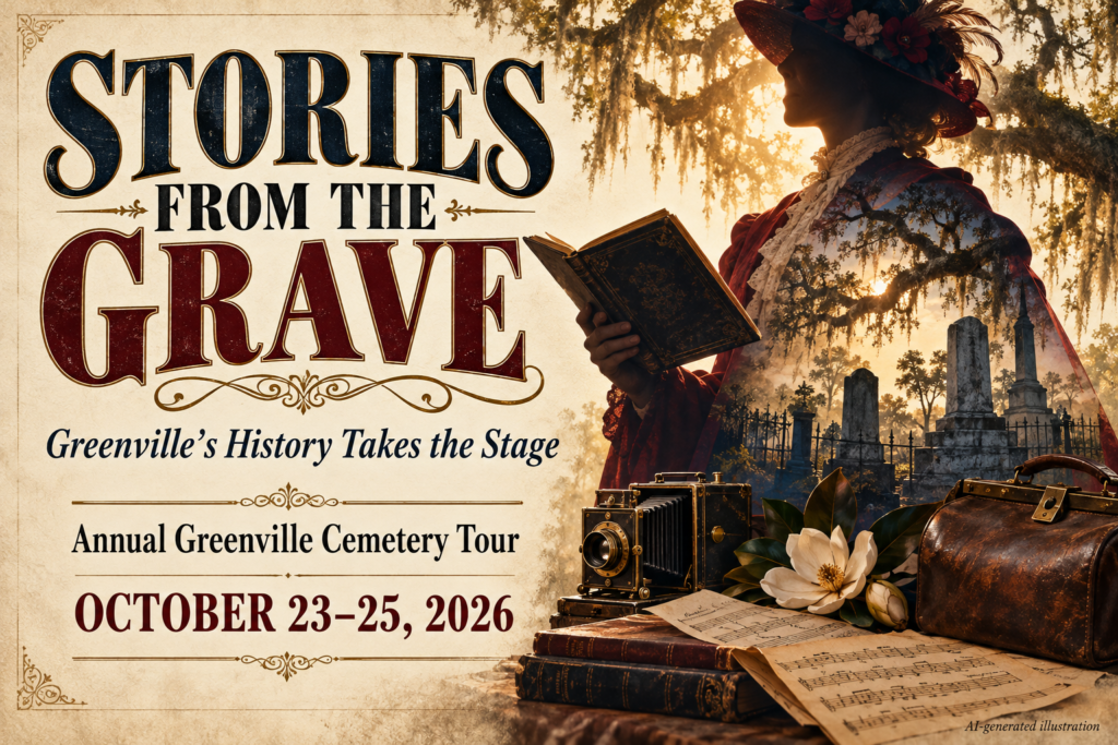 GREENVILLE’S PAST COMES ALIVE AS ACTORS PREPARE TO TELL STORIES FROM THE GRAVE