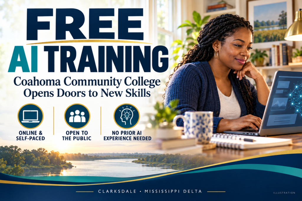 Free Artificial Intelligence Training Opens Doors for Coahoma County Resident